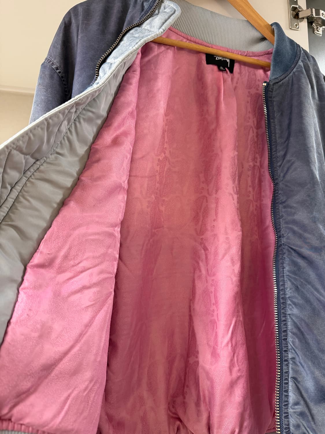 스투시 다이드 봄버 xl 상품이미지3