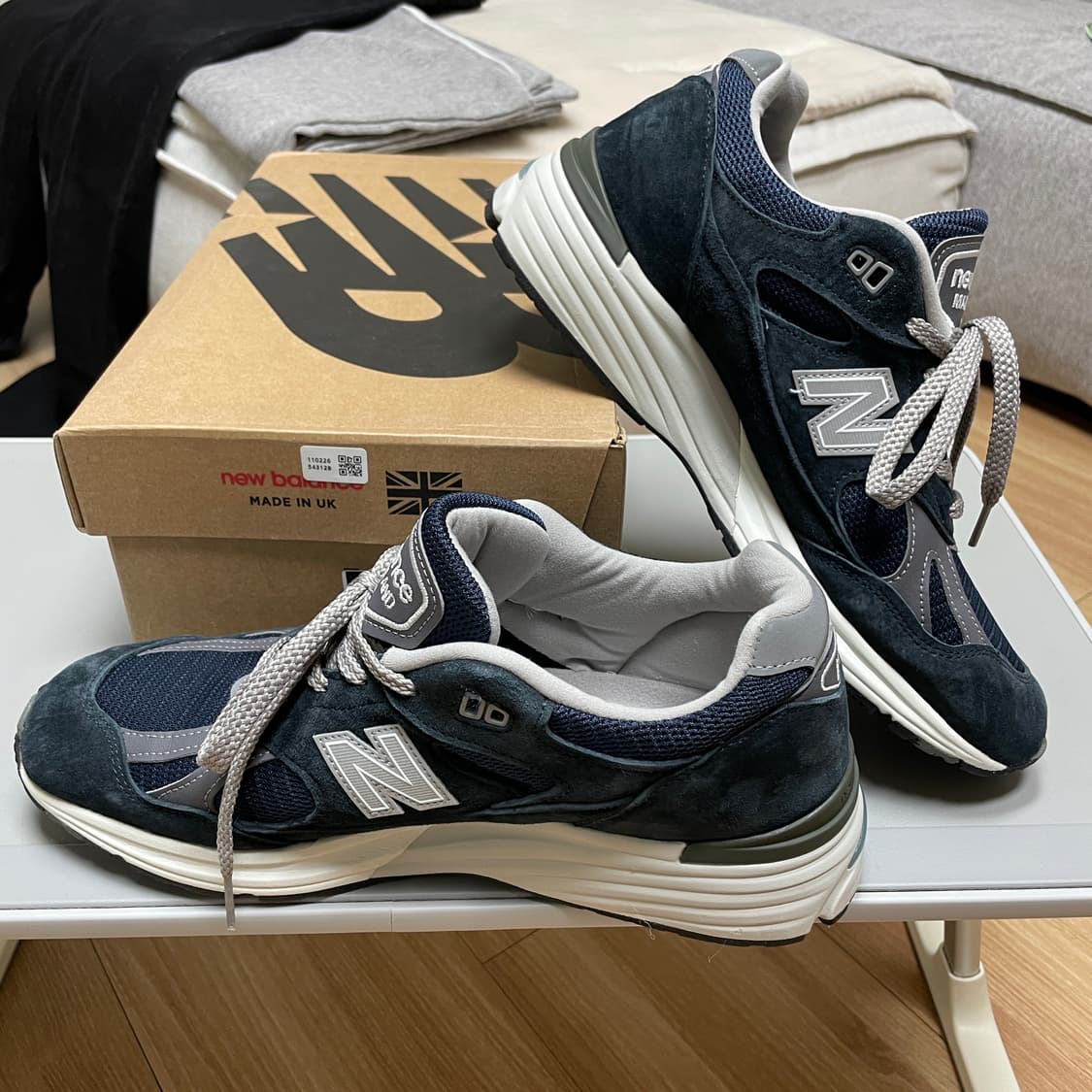 뉴발란스 991v2 네이비 280 상품이미지5