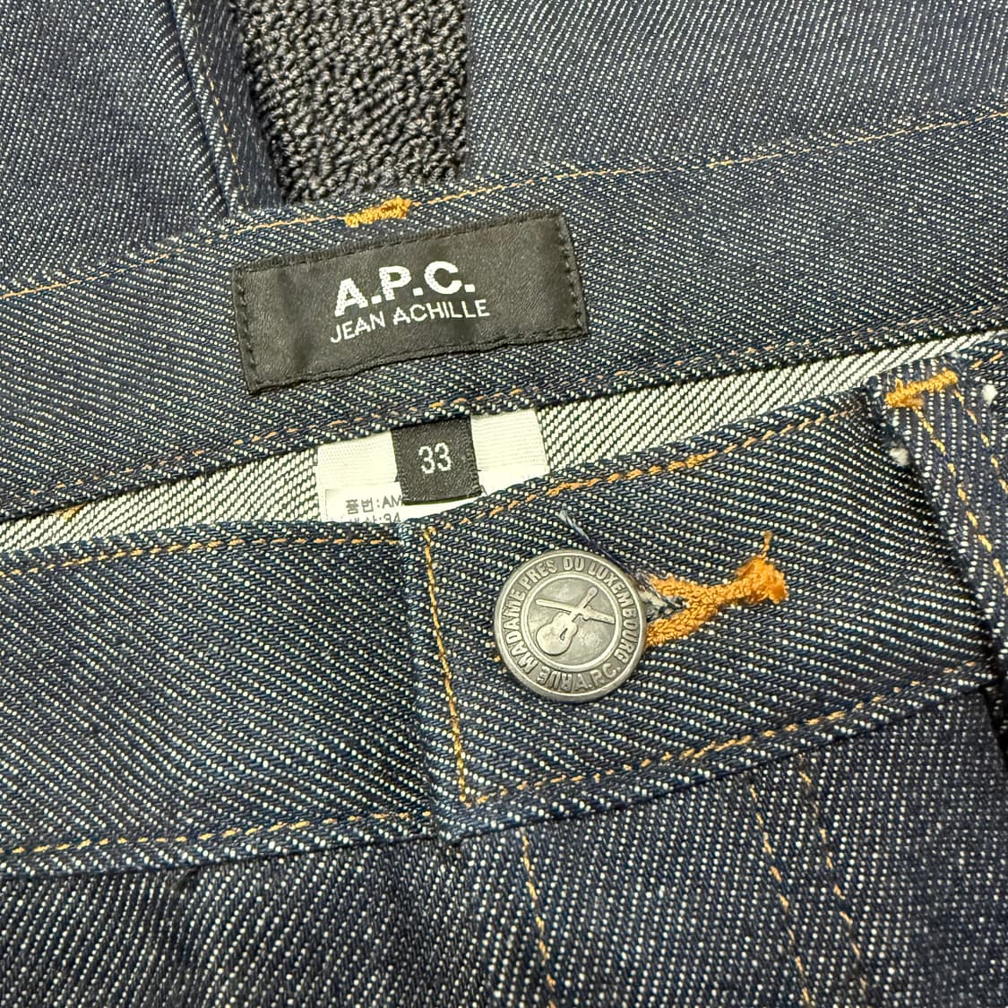 APC 아페쎄 JEAN ACHILLE 데님 팬츠  상품이미지8