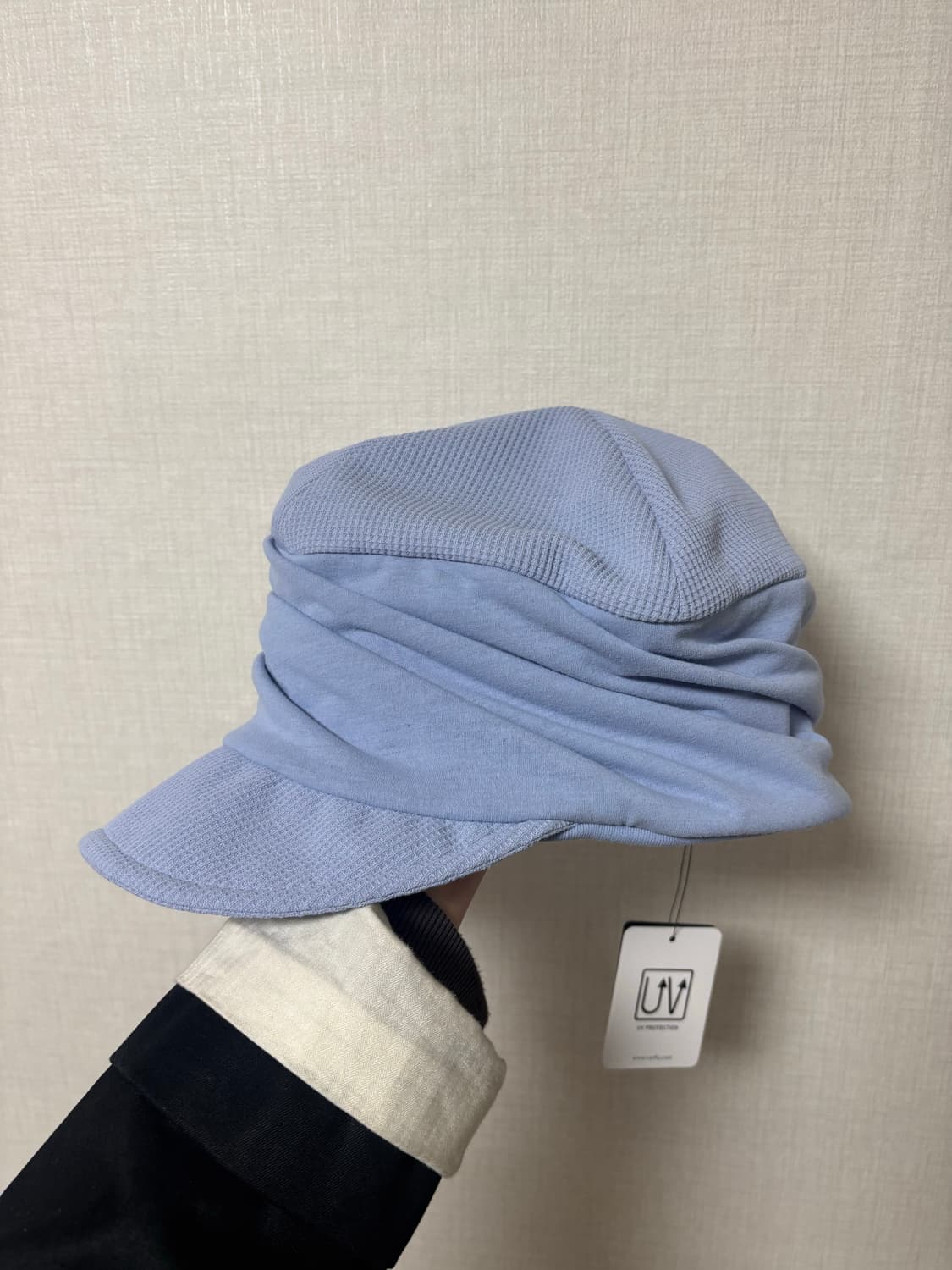 Ca4la 드레이프 와이어 니트 캡 상품이미지4