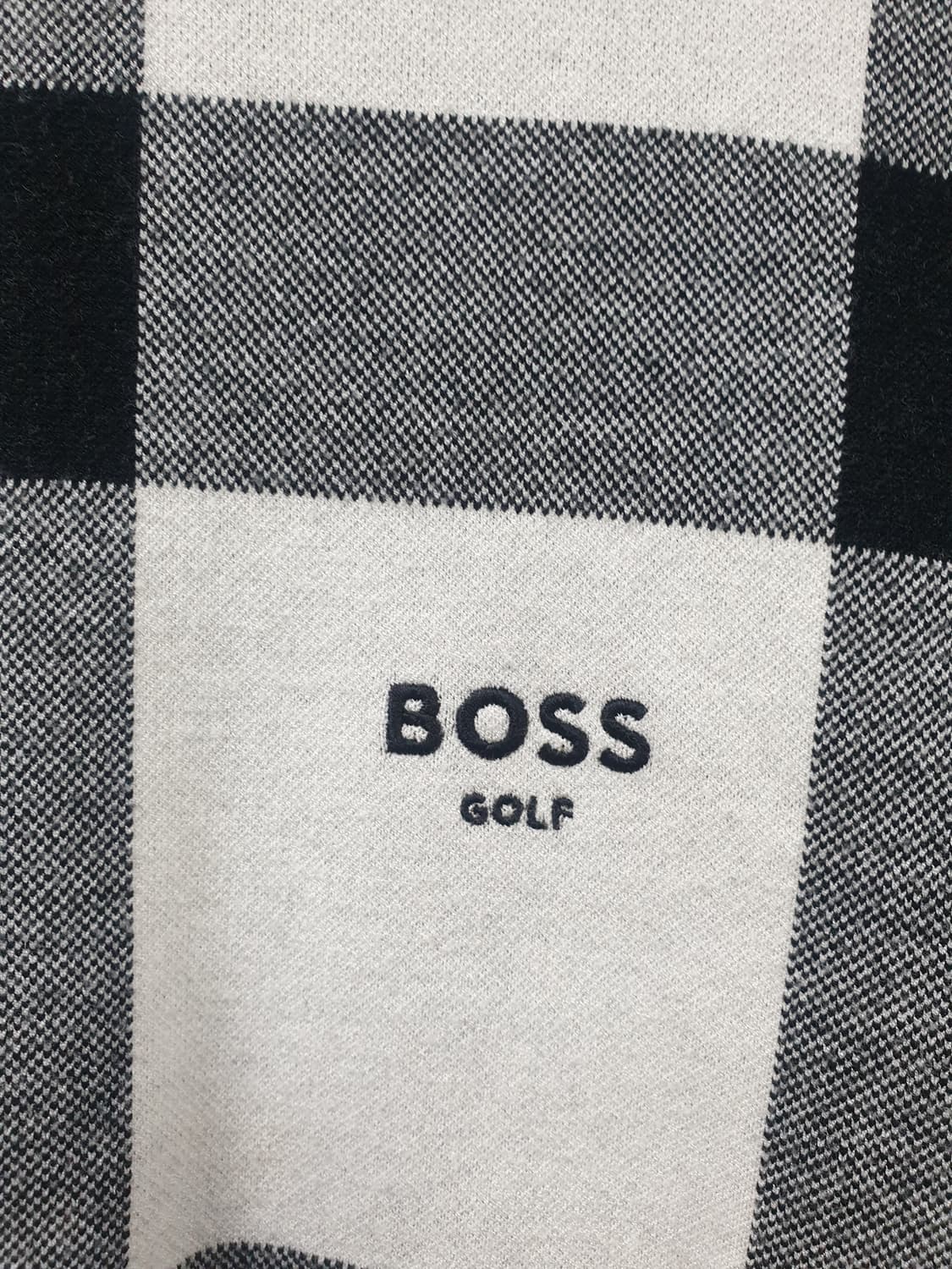 [xl/105/정품/23년] 보스골프 풀오버 체크 니트 상품이미지5