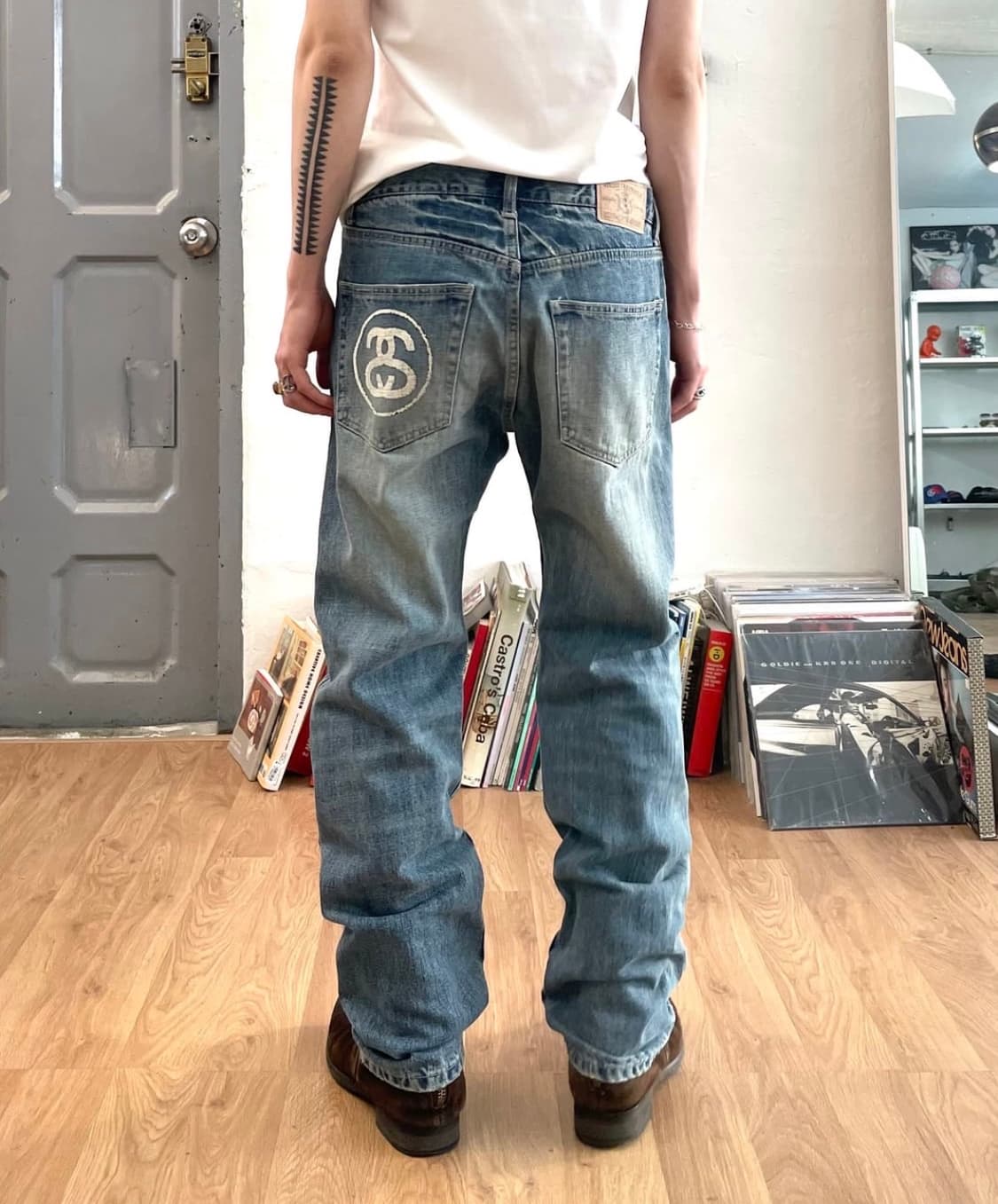 스투시 데님 팬츠 상품이미지1