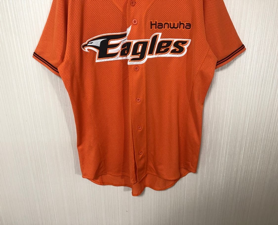 KBO 한화이글스 오렌지 홈유니폼/져지 105 상품이미지3