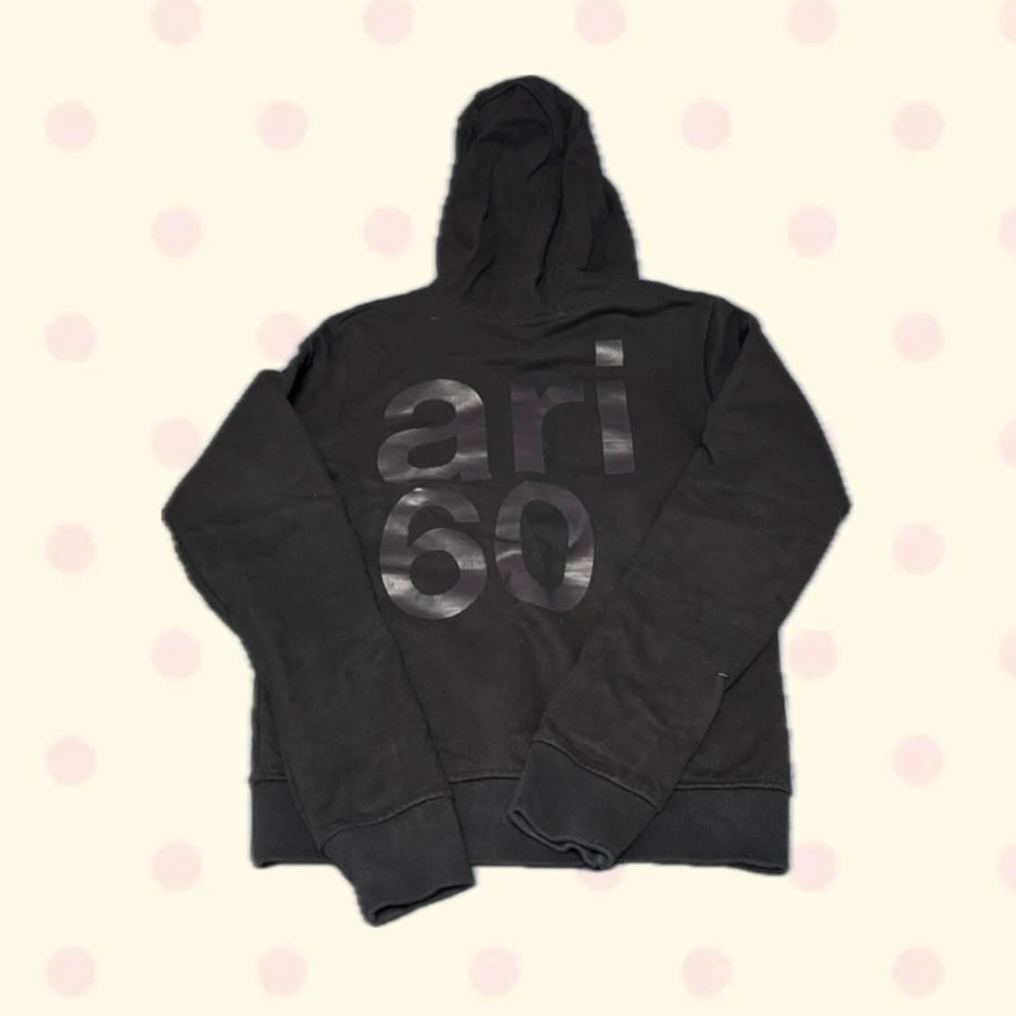 사파리스팟 우먼 1/2 후드 블랙 1사이즈 상품이미지2