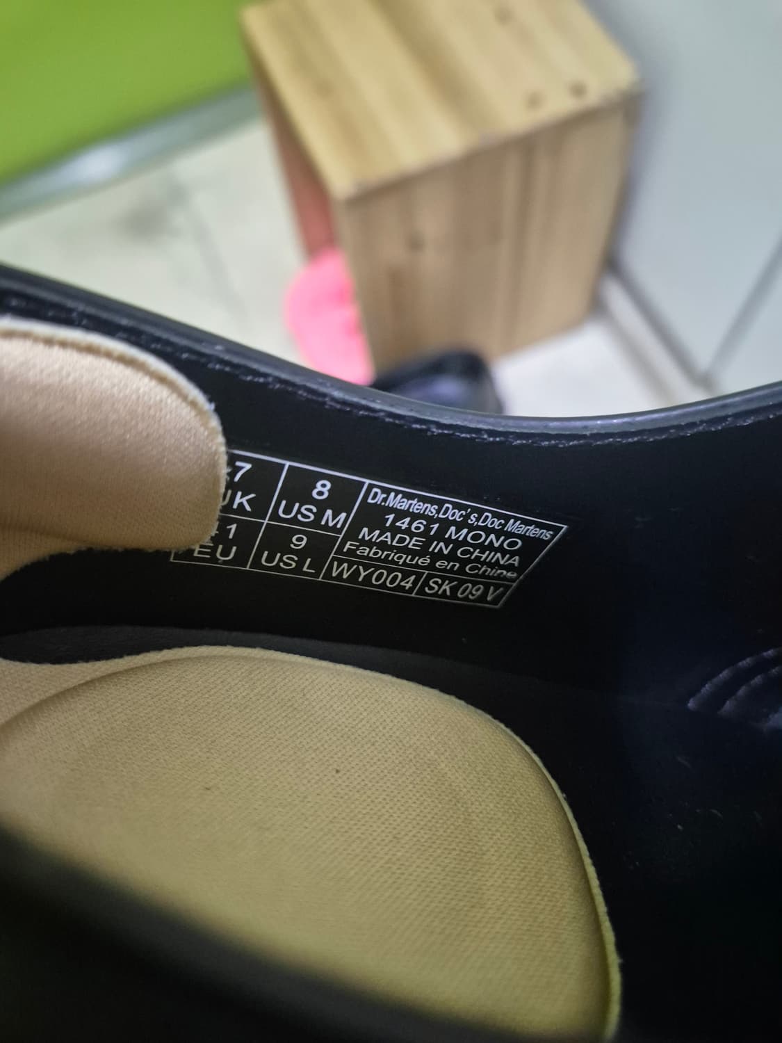 닥터마틴 1461모노 uk7 판매합니다 상품이미지3