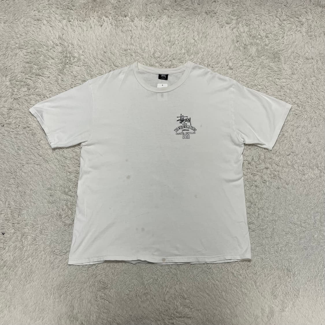 Stussy the wide world tribe t-shirt 상품이미지4