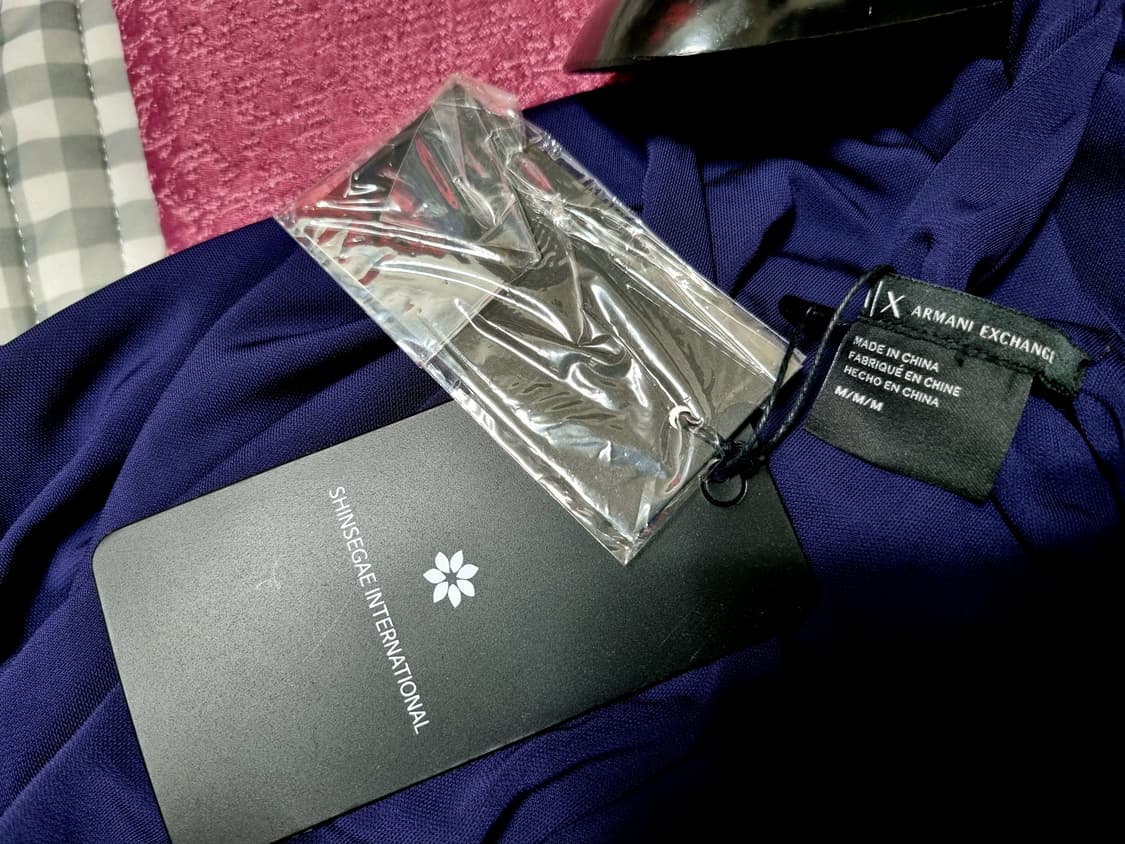 알마니익스체인지 정품 원피스 66사이즈 새상품  상품이미지4