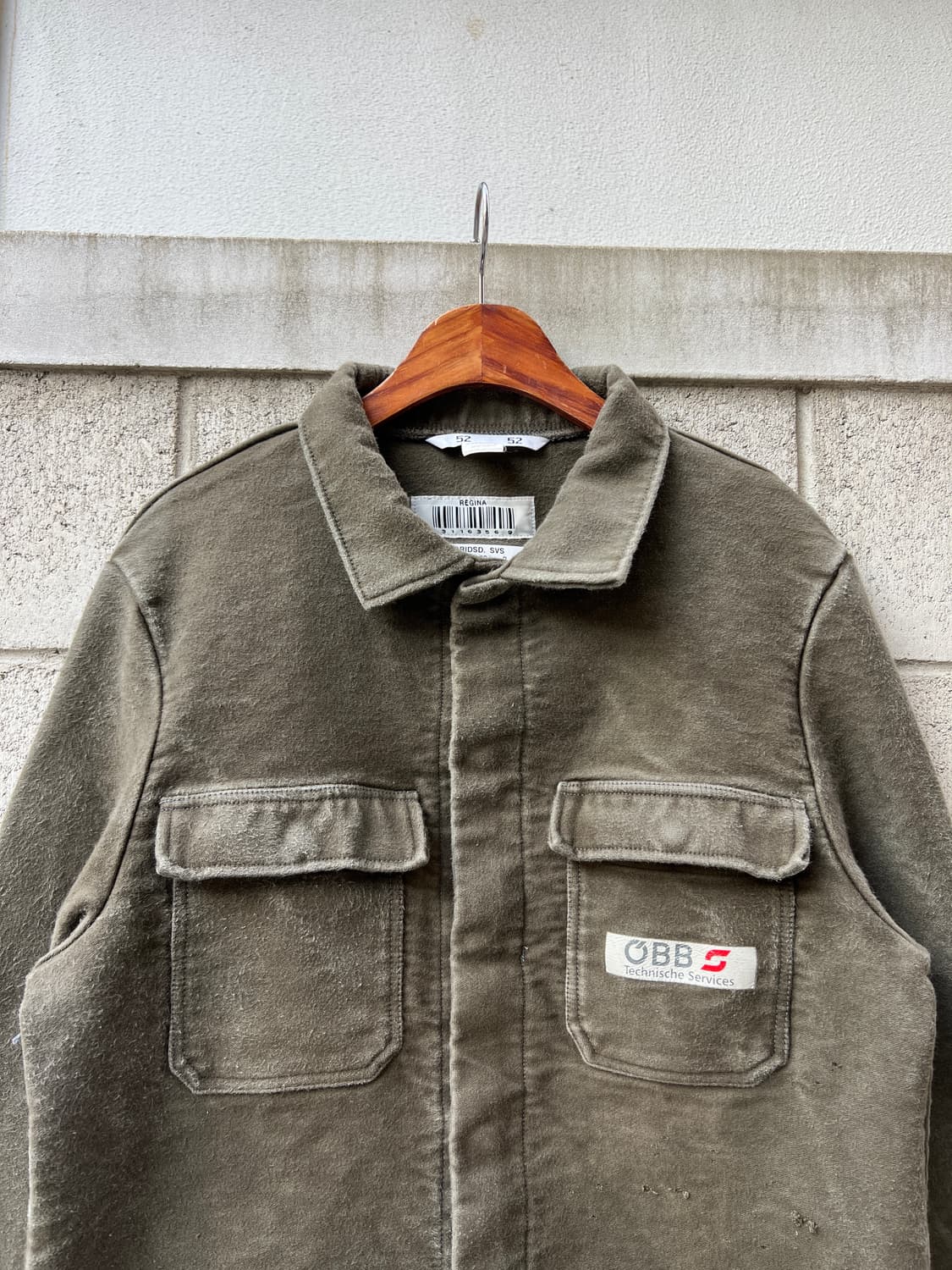 OLD EURO MOLESKIN FRENCH WORK 빈티지몰스킨워크자켓 상품이미지3