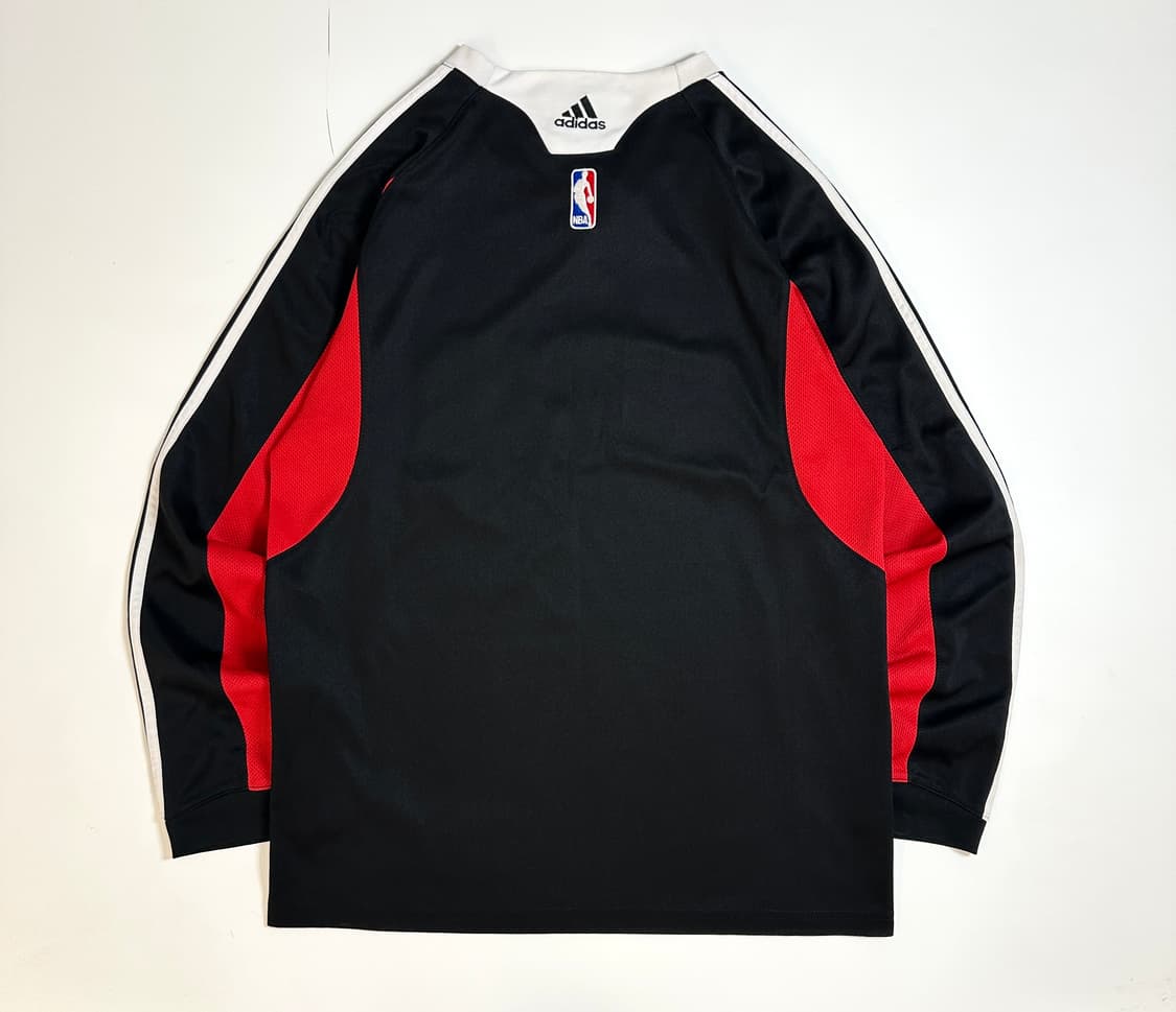 아디다스 NBA 시카고불스 트랙탑 웜업 져지 L 블랙 상품이미지3