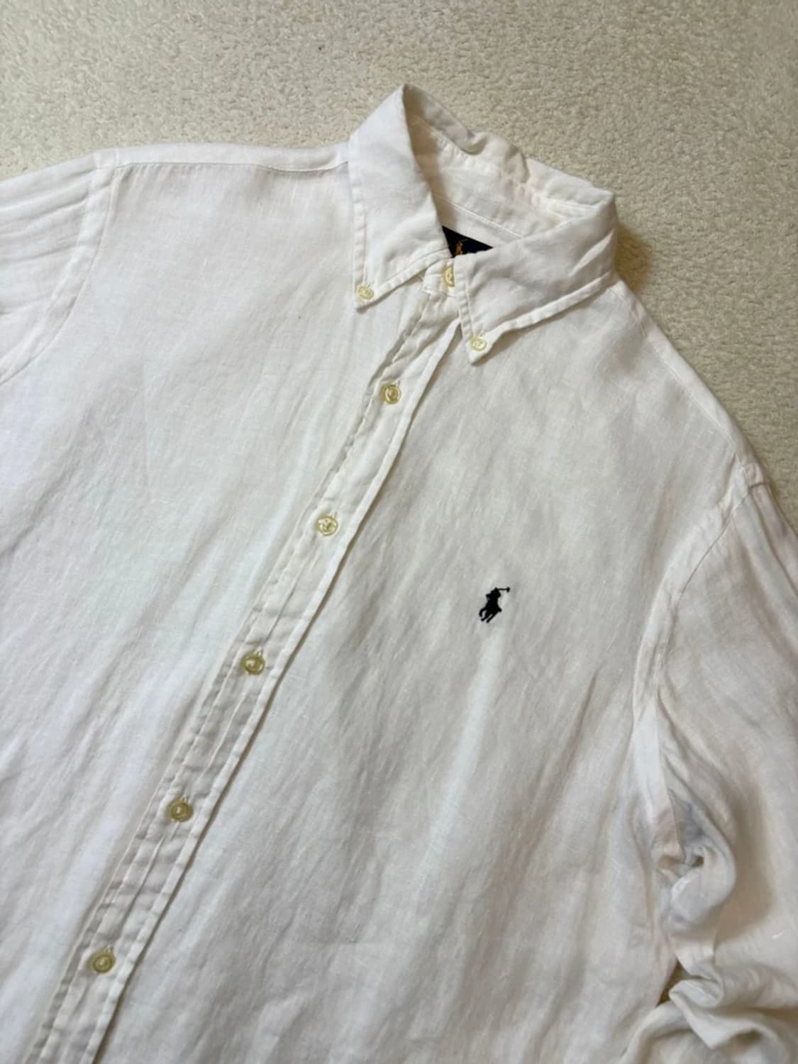 폴로 랄프로렌 솔리드 100% 린넨 셔츠 PN6269 상품이미지2