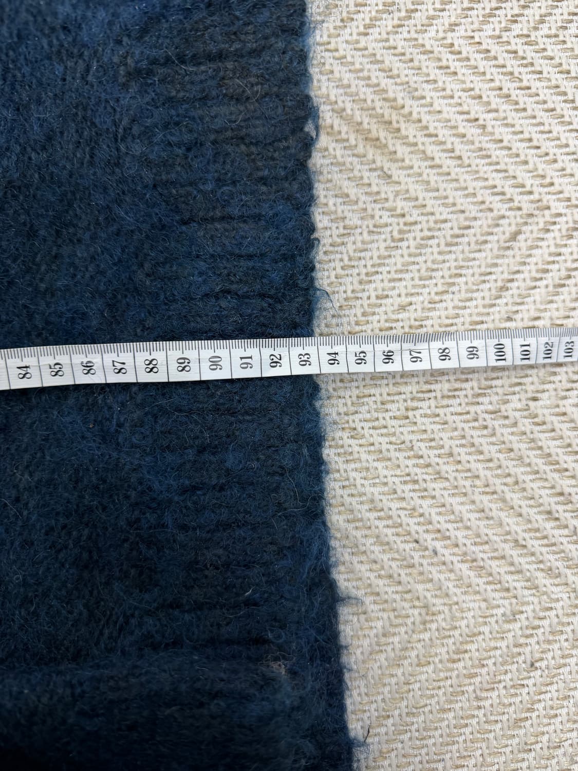 정품) KUHO 구호 블루 니트 가디건 자켓 77 상품이미지9