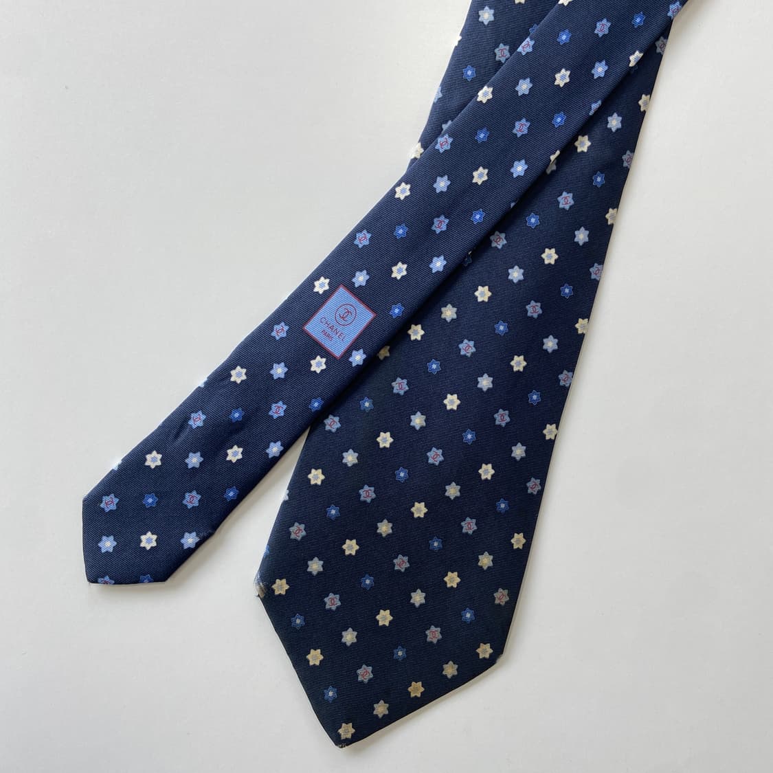 샤넬(CHANEL) 모노그램 명품 정품 넥타이 상품이미지2