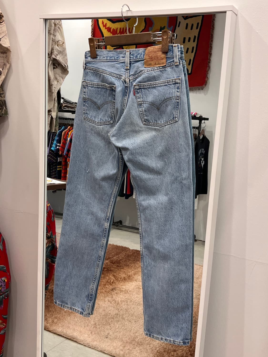 90s Levis 리바이스 501 데님 팬츠 (26inch) (USA) 상품이미지4