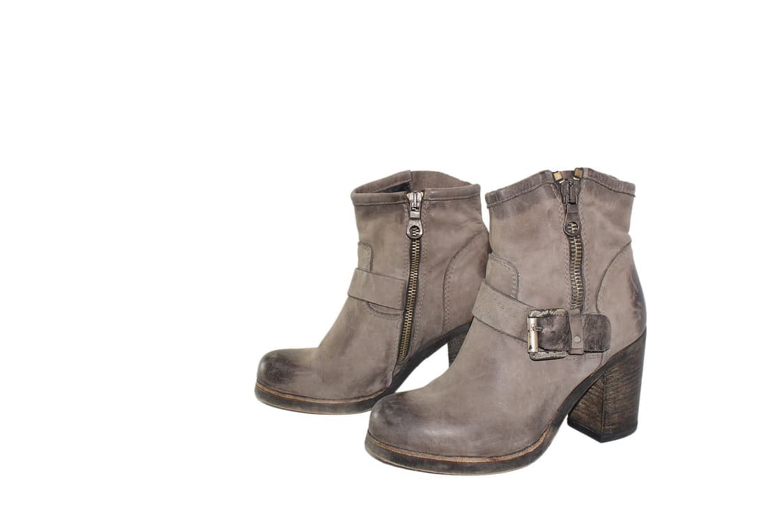 2000s ITALY Destroy Leather boots 상품이미지1