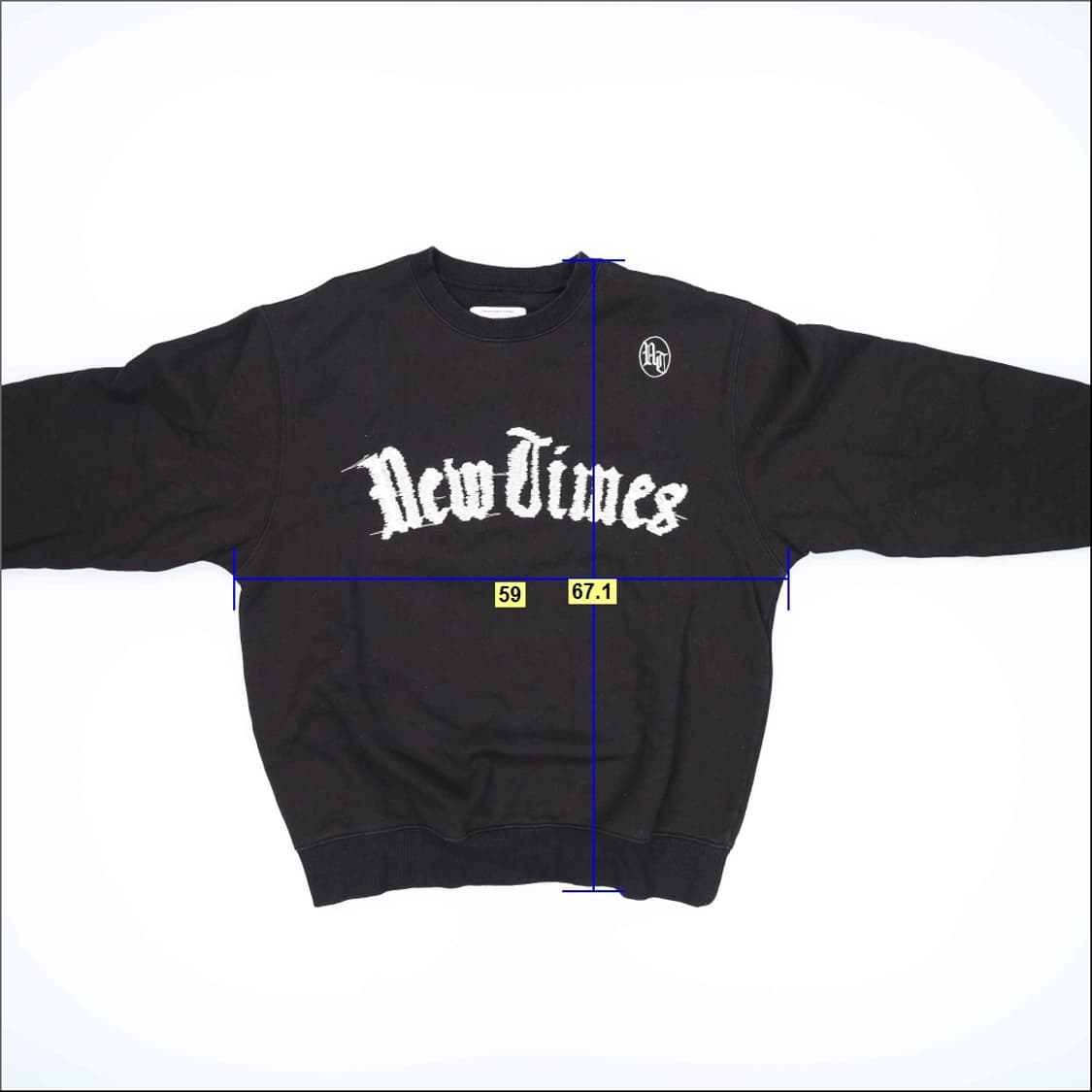 [L] 비바스튜디오 뉴타임즈 기모 맨투맨 0106H1 상품이미지5