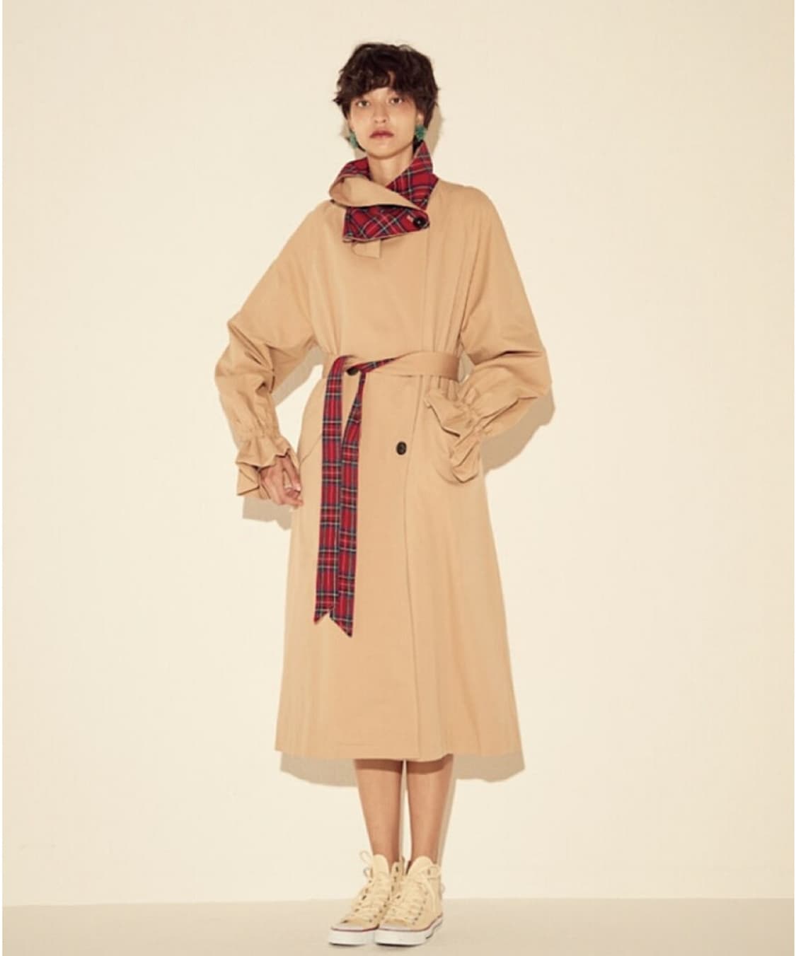 쟈니헤잇재즈 트렌치 코트 상품이미지3