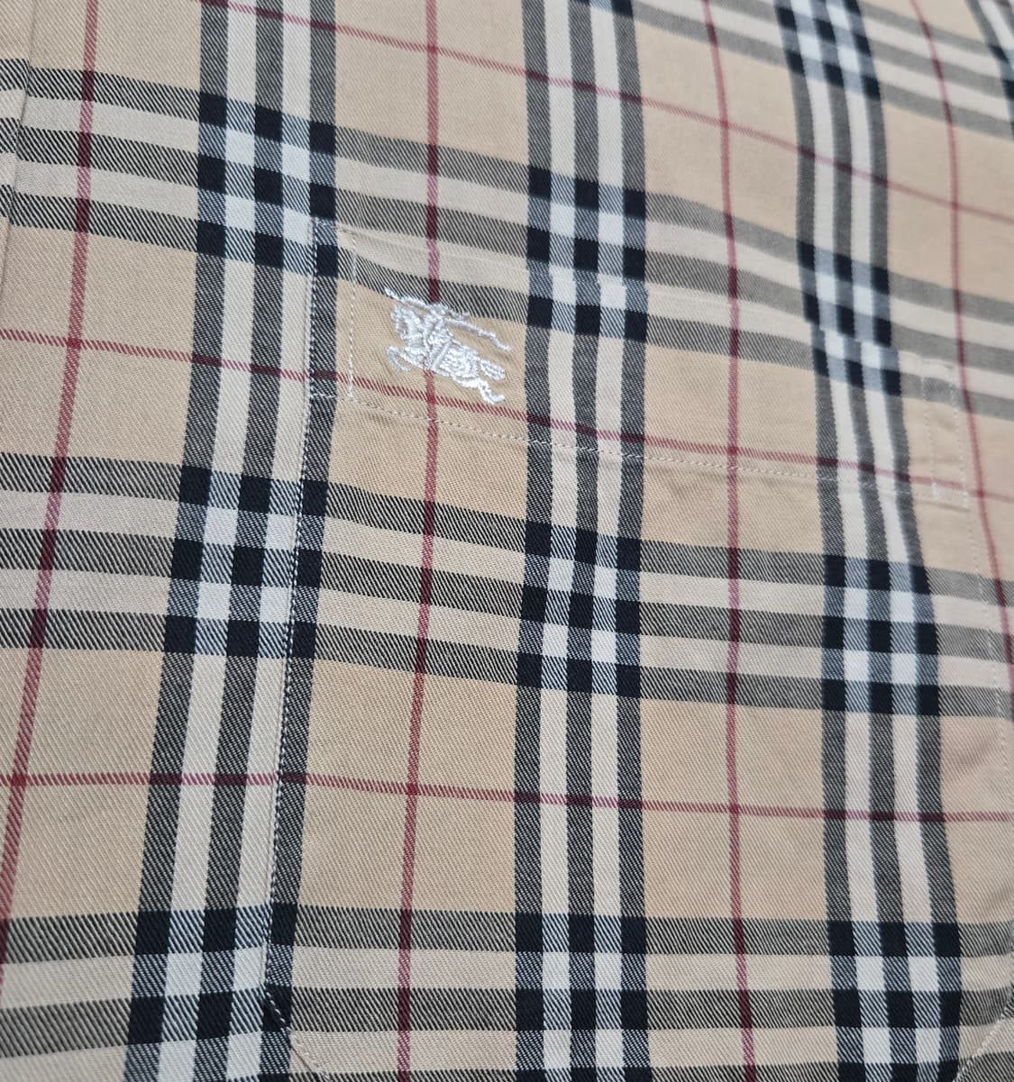 버버리 클래식 체크 셔츠 상품이미지2