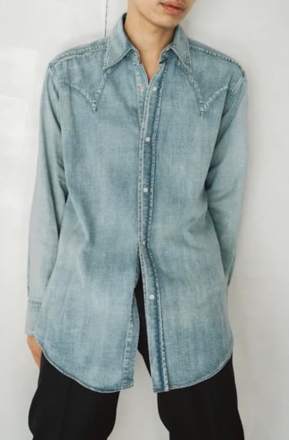 maatee & sons 데님 셔츠 상품이미지6