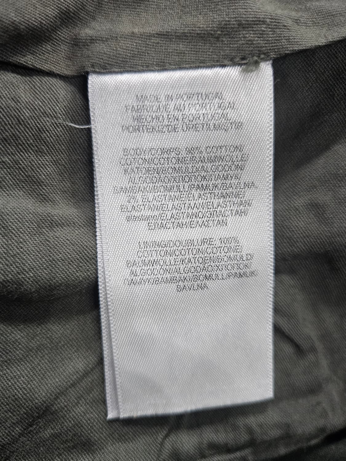 폴로 랄프로렌 다크카키 남성 허리 32 면바지  상품이미지10