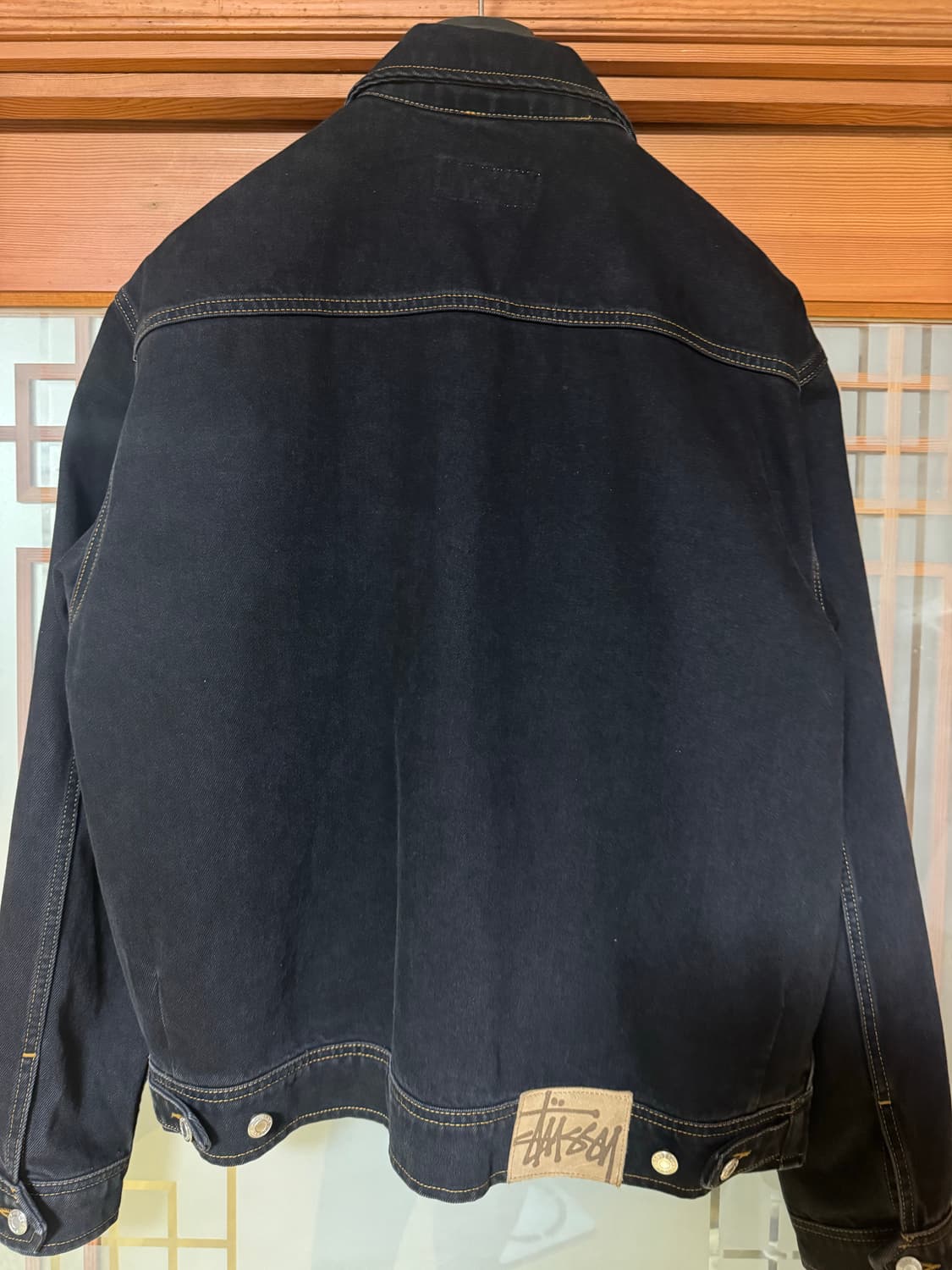 스투시 데님 집 워크자켓 사이즈 L 판매 상품이미지2