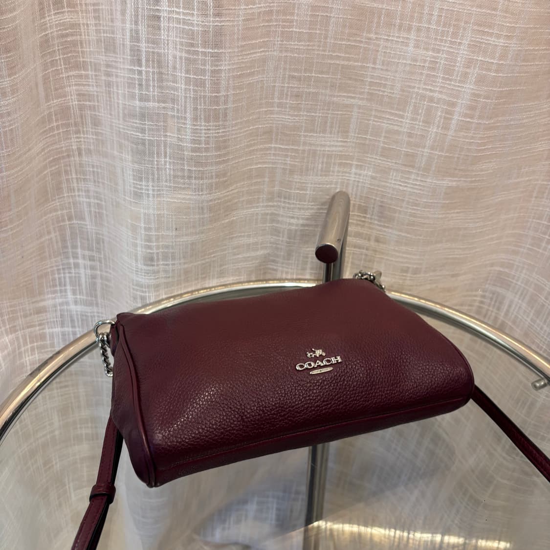 정품 코치 가죽 투웨이 크로스백     상품이미지6