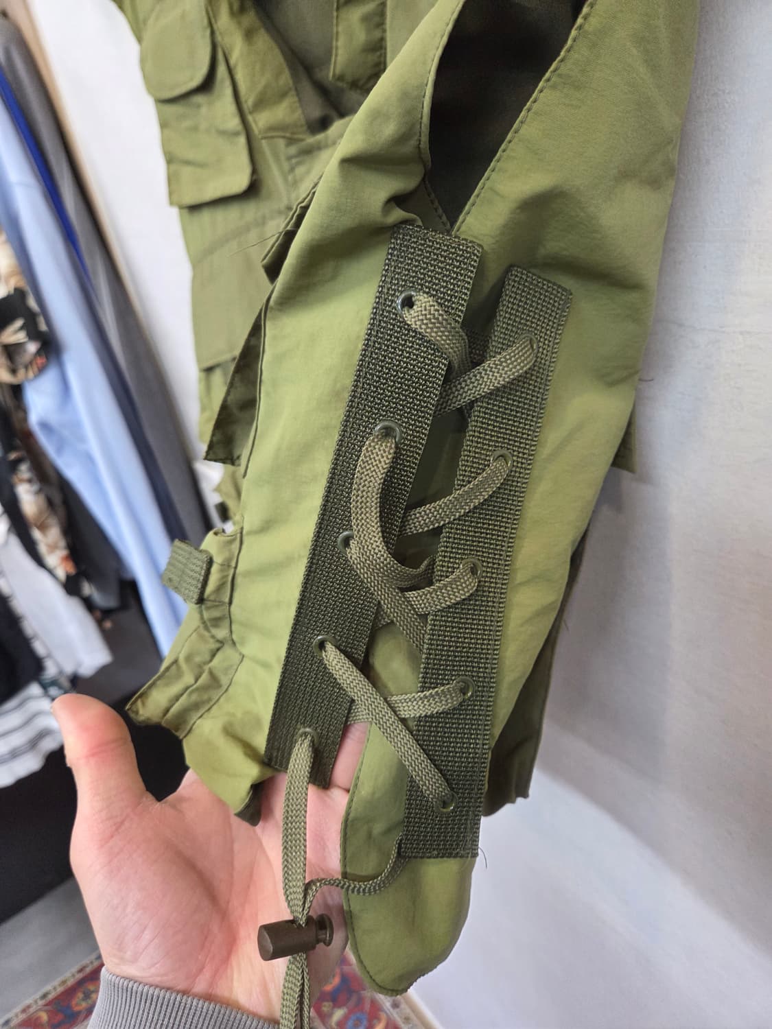 엑스톤즈 에어포스 공군 밀리터리 조끼 S m 상품이미지5