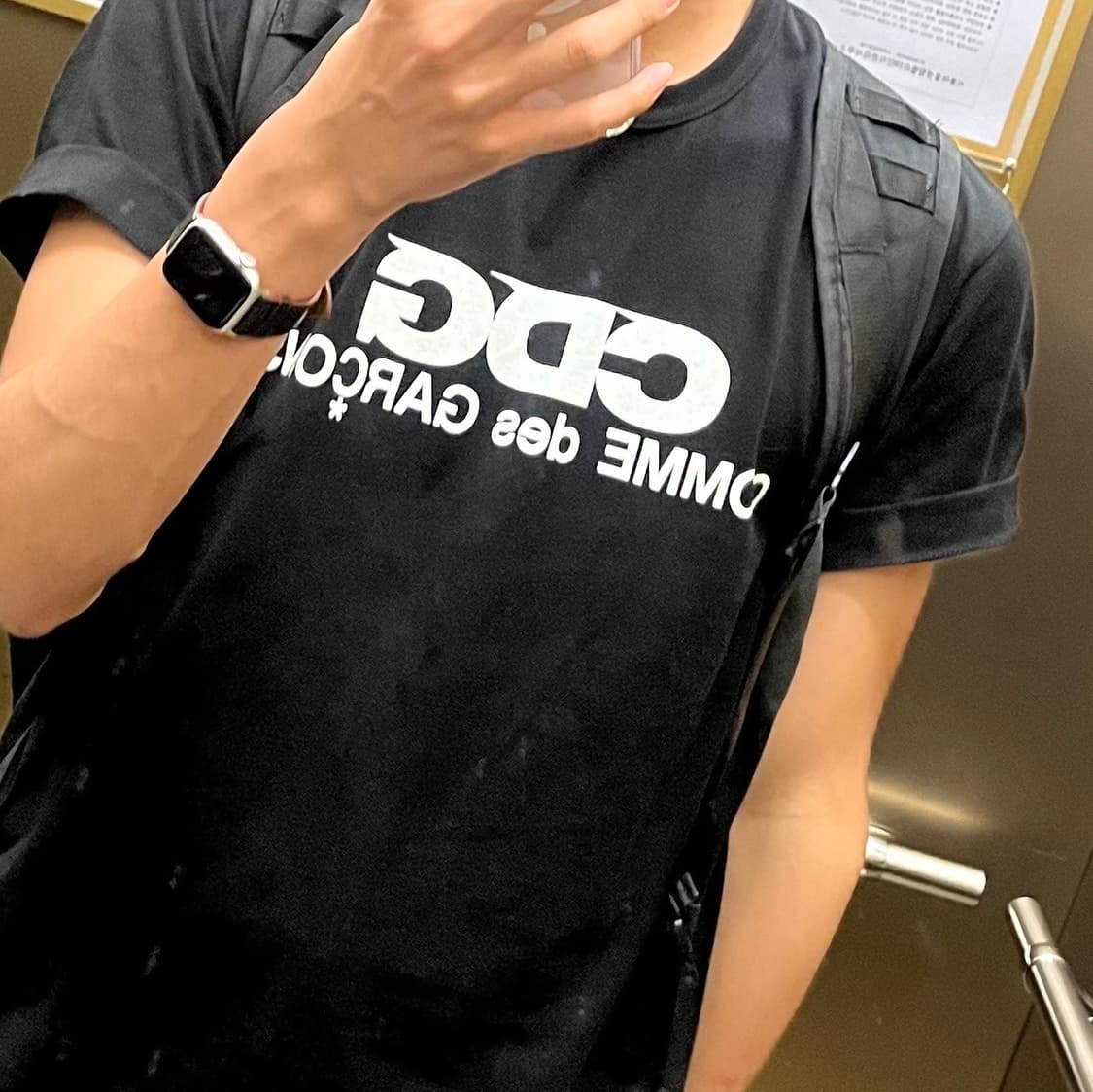 🔥[무료배송/새상품]🔥 CDG 꼼데가르송 반팔 남녀공용 2 color 상품이미지5