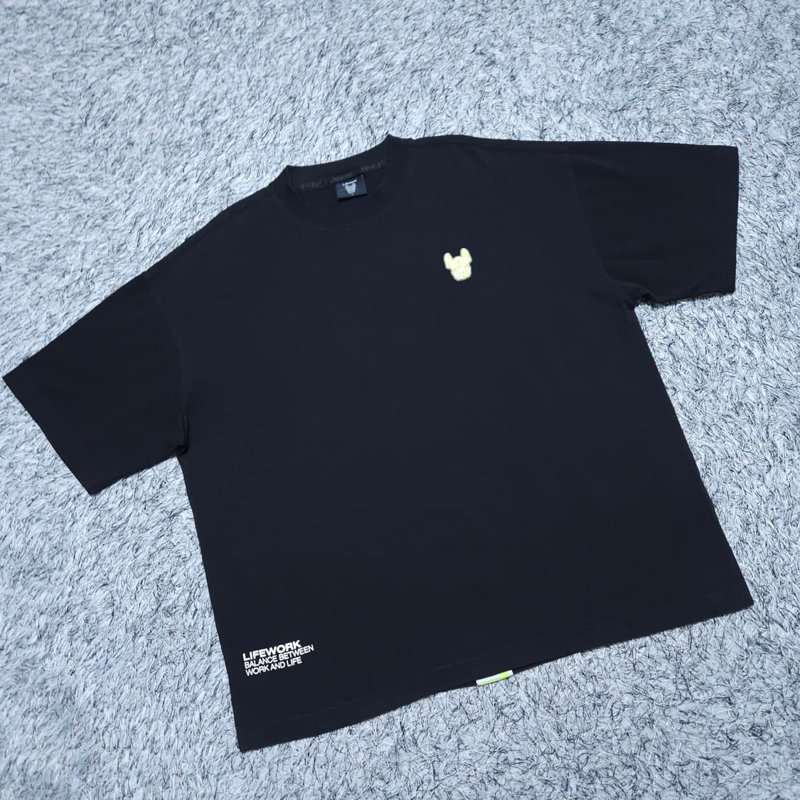 라이프워크) XL(110~) 남자 반팔라운드티 / 왕눈이샵 상품이미지1