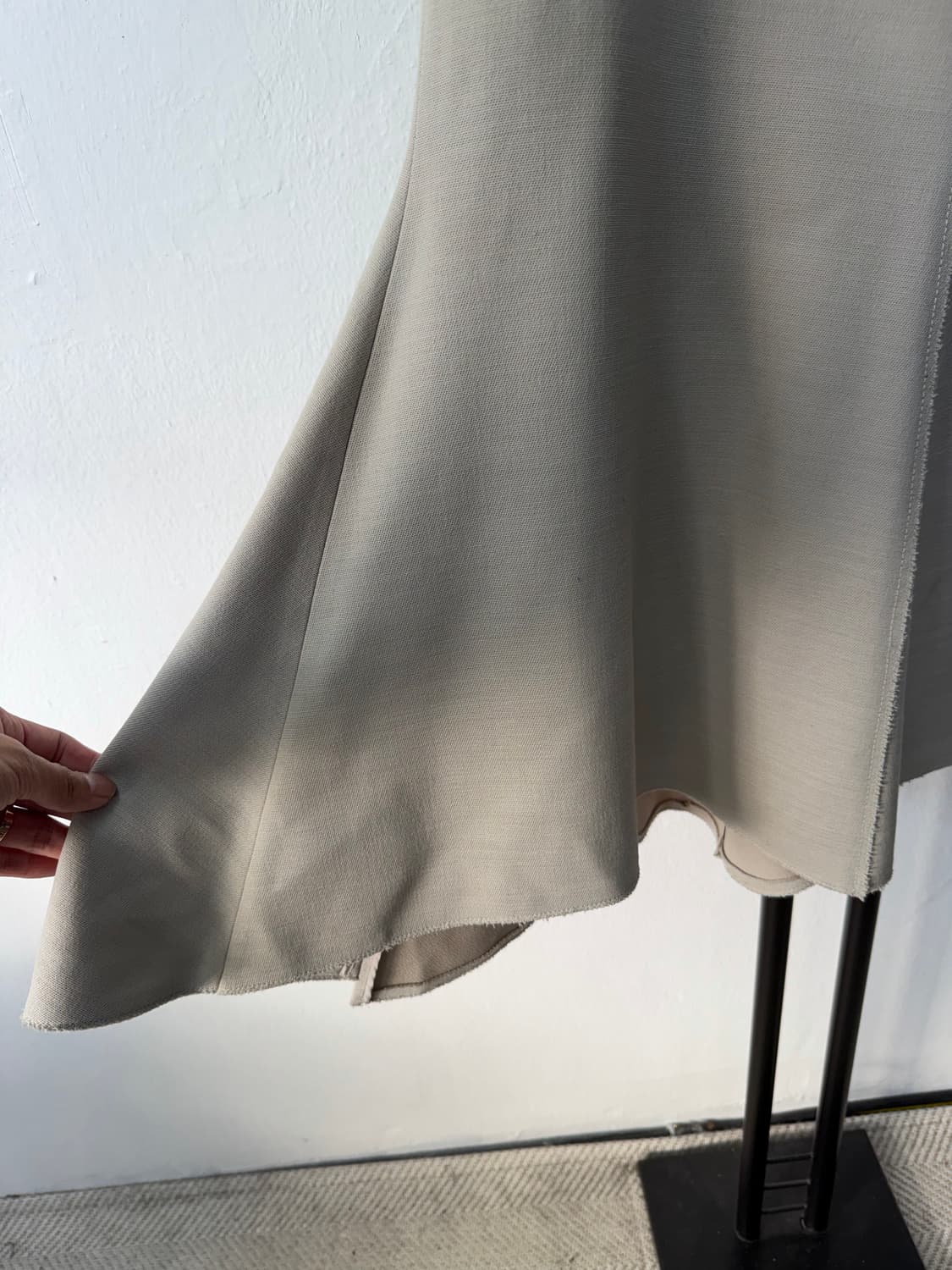 정품) 랑방 한섬 스커트 치마 67(28) 상품이미지4