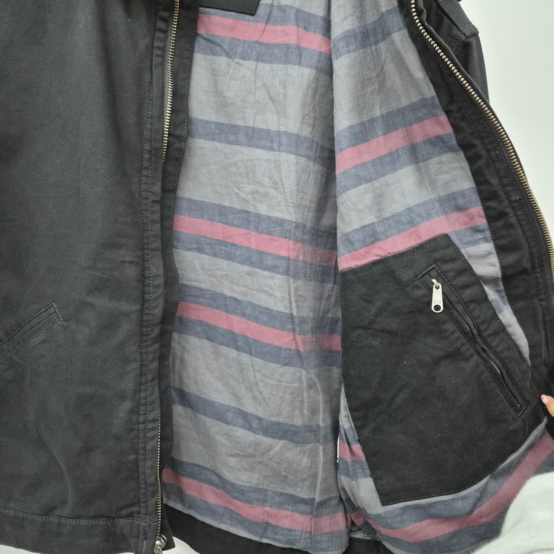 칼하트 디트로이트 블랙 자켓 남녀공용 M 상품이미지6