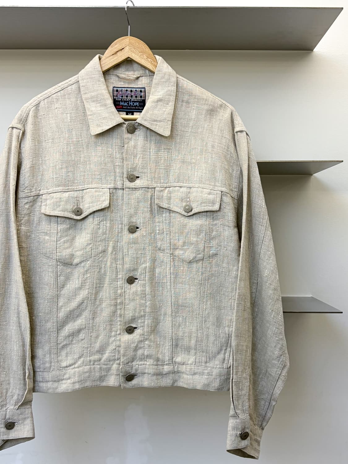 맥 호프 90s 리넨 트러커 자켓 상품이미지2