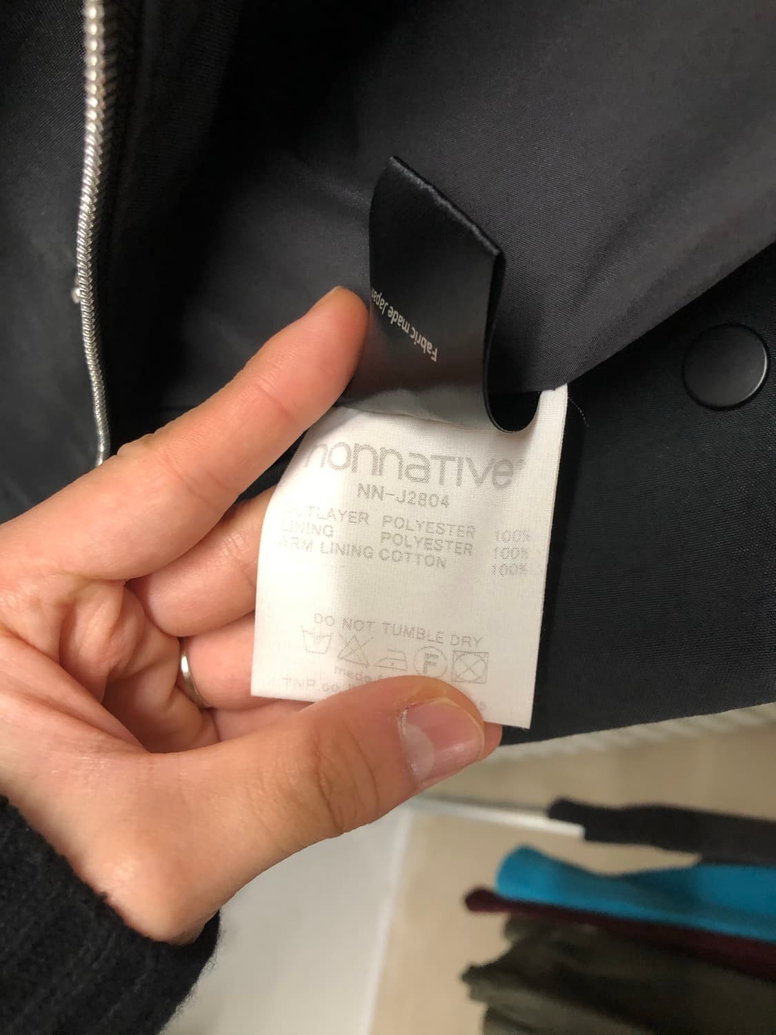 Nonnative 사선 지퍼 코트 0 상품이미지8