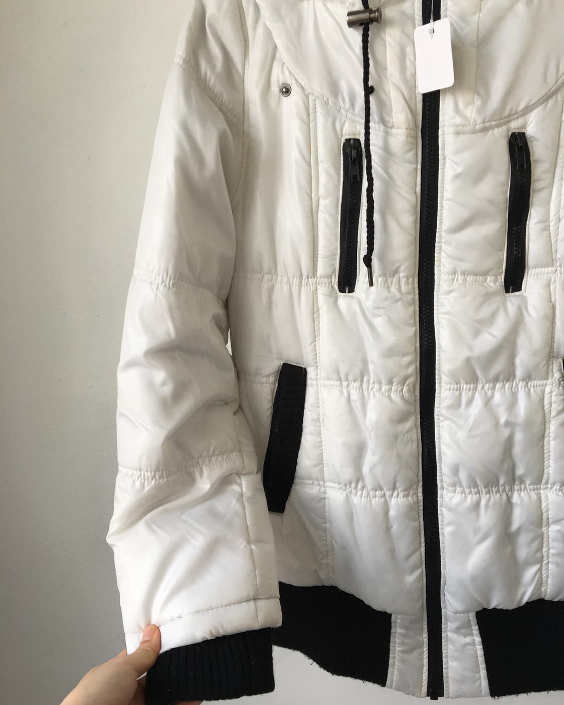 Hood high neck jumper 상품이미지5