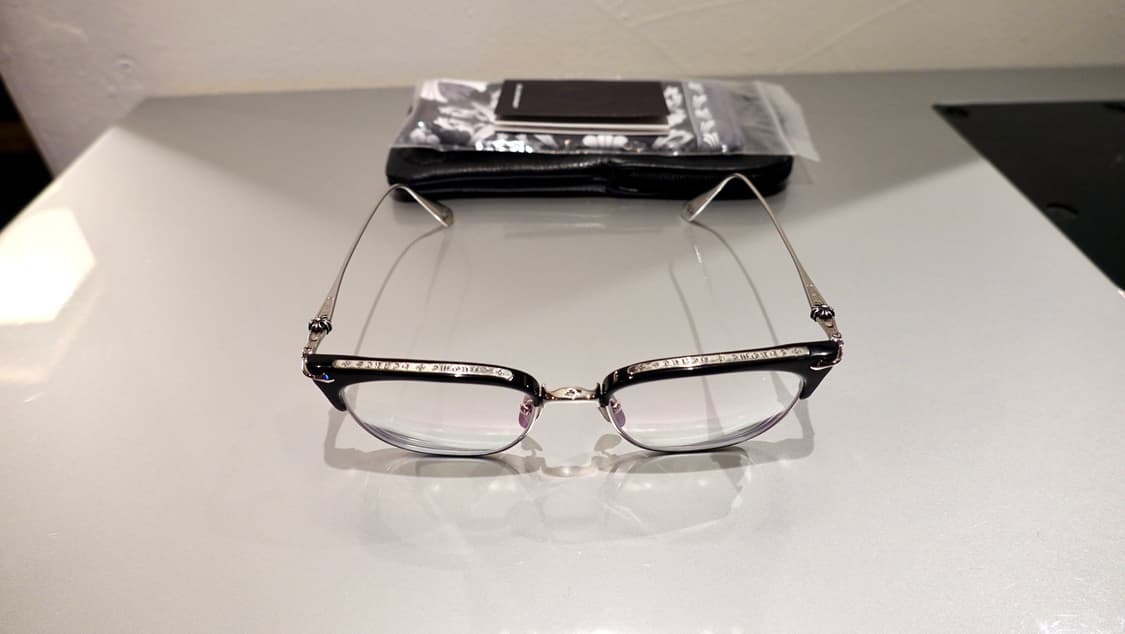 크롬하츠 슬런트레딕션1 (54)  블랙/실버 안경 상품이미지1