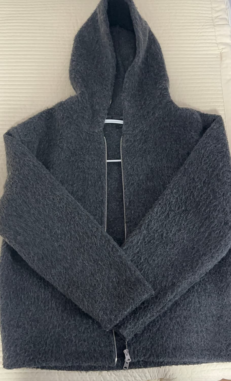 자라 털 후드집업 상품이미지1