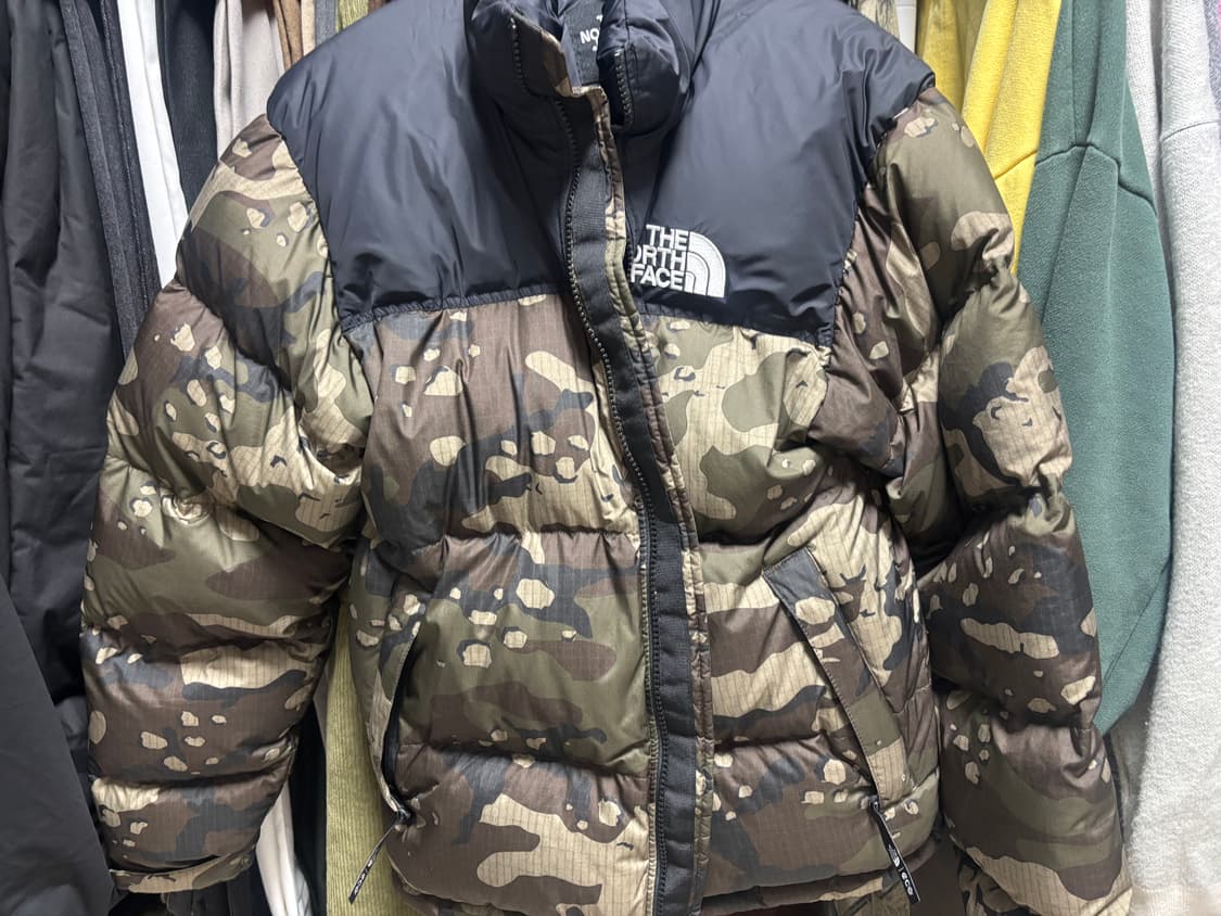 노스페이스 1996 노벨티 눕시 자켓 우드랜드 카모 -S 상품이미지1