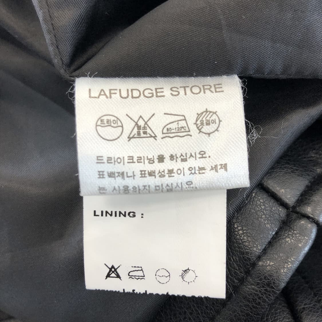 라퍼지스토어 버핑레더 자켓 M 상품이미지8