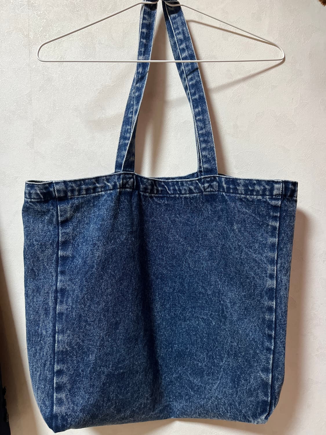 메르시 파리 Merci Paris 데님 토트백 38*38*10cm 상품이미지4