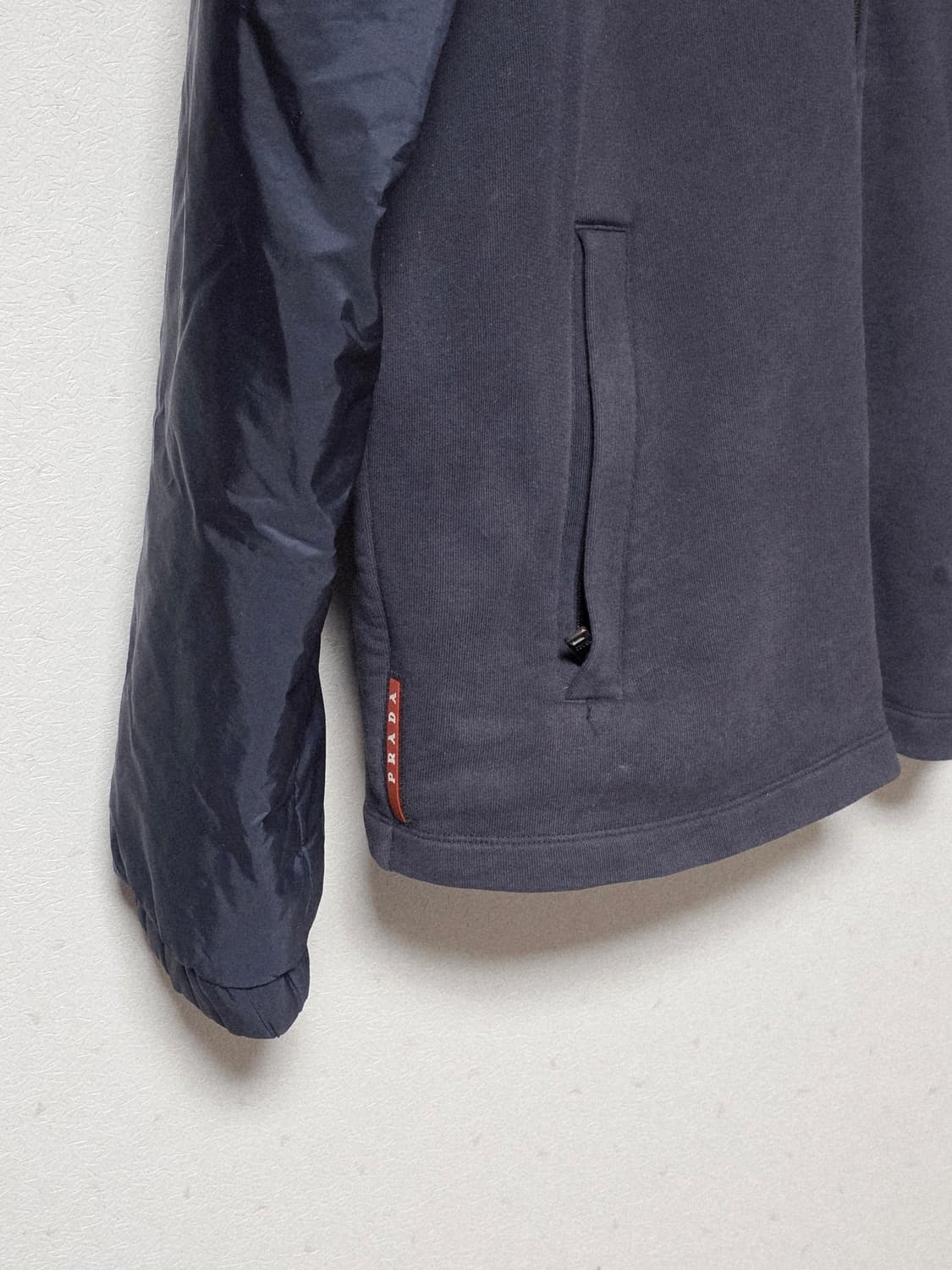 Prada sports 2015 navy hood nylon jacket 상품이미지4