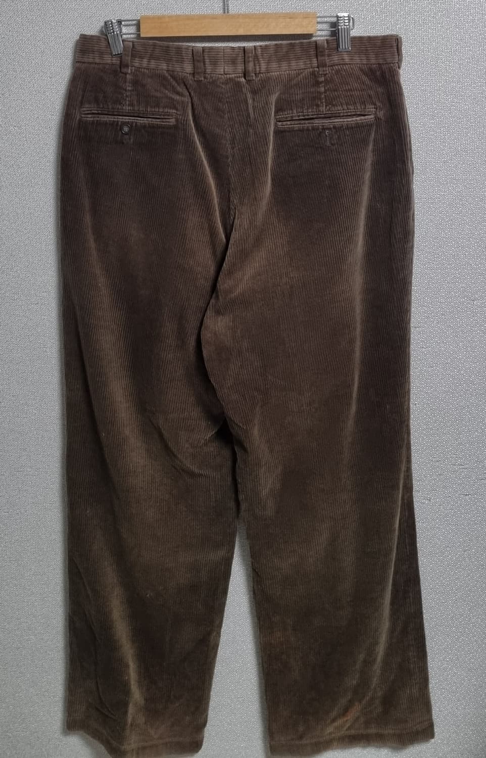 XL (34) 입생로랑 빈티지 브라운 코듀로이 팬츠 상품이미지2