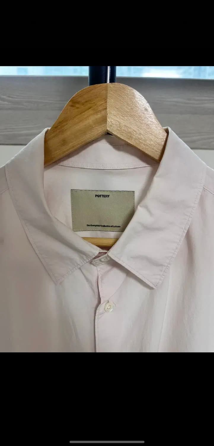 포터리 컴포트 반팔 셔츠 핑크 4 SIZE 상품이미지2