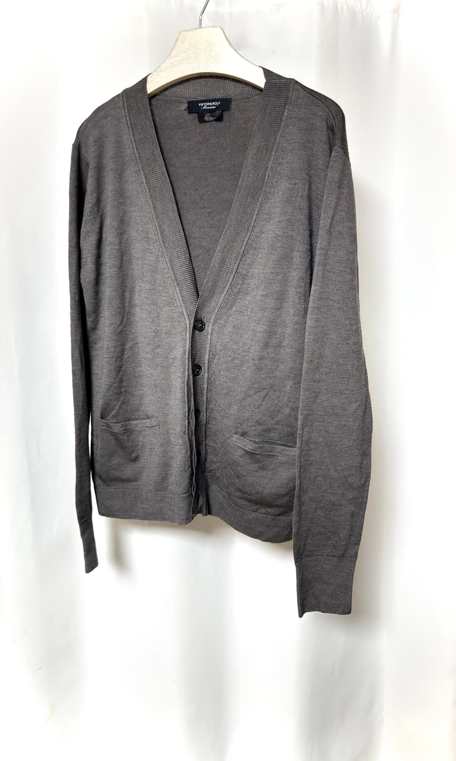 빅터앤롤프 2레이어 울혼방 가디건  상품이미지1