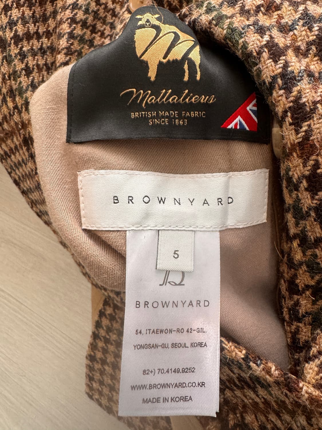 브라운야드 리버서블 발마칸 코트 상품이미지2