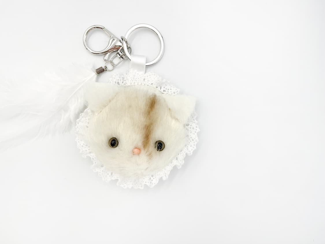 Mini Cat Mirror Keyring 상품이미지1