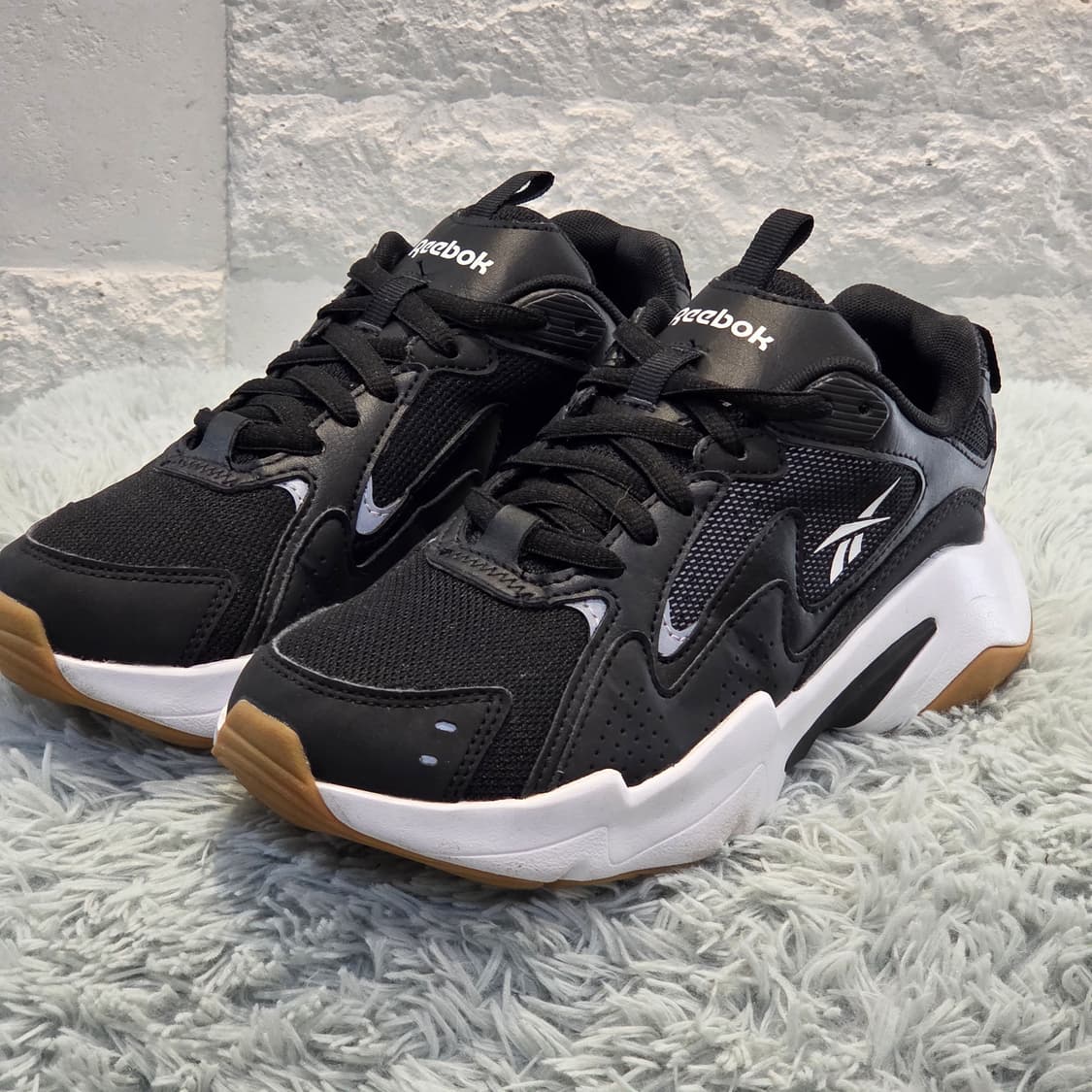 6a-11:리복 로얄 퍼베이더 블랙 230mm-거의새거 상품이미지1