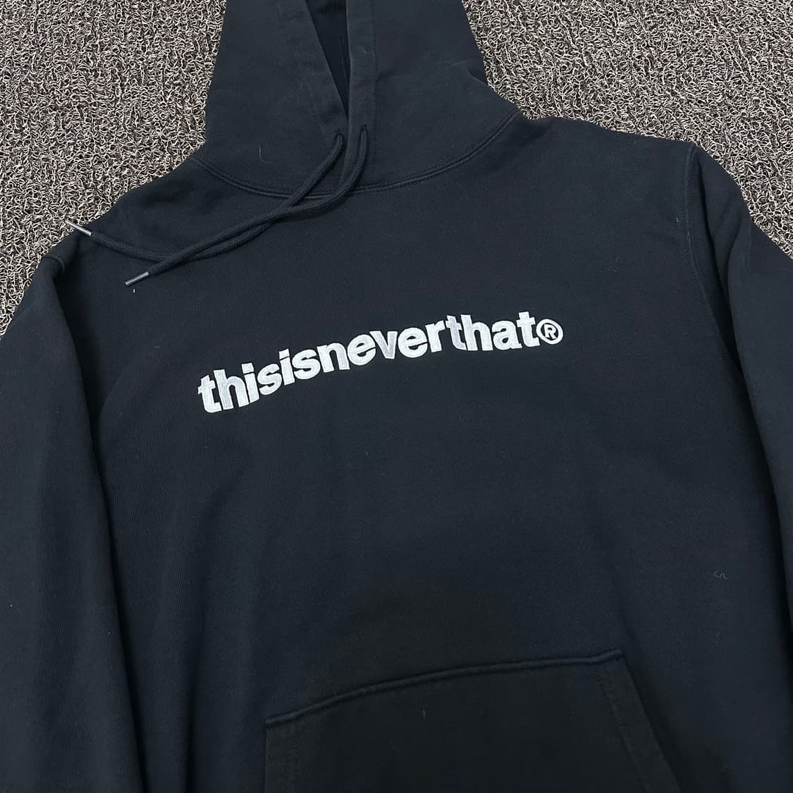 디스이즈네버댓 후드티 블랙  상품이미지2