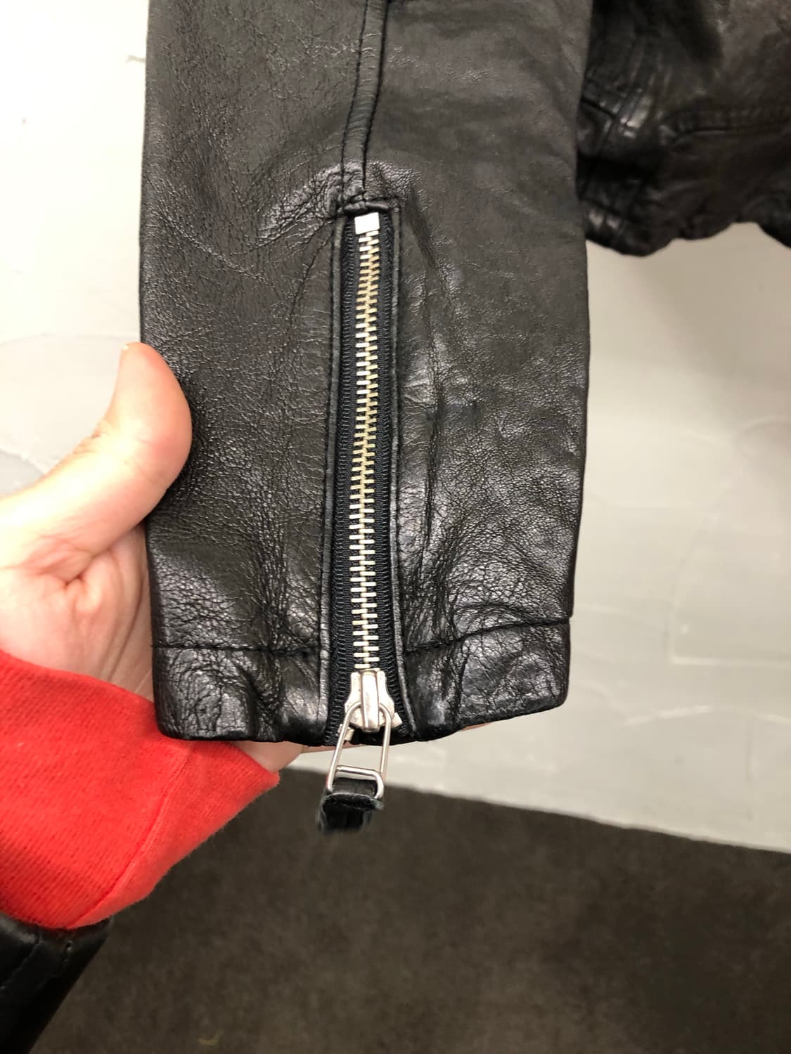 양가죽 라이더 자켓 상품이미지4