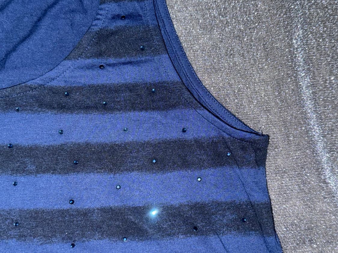 Y2k dot stripe tank top 상품이미지4