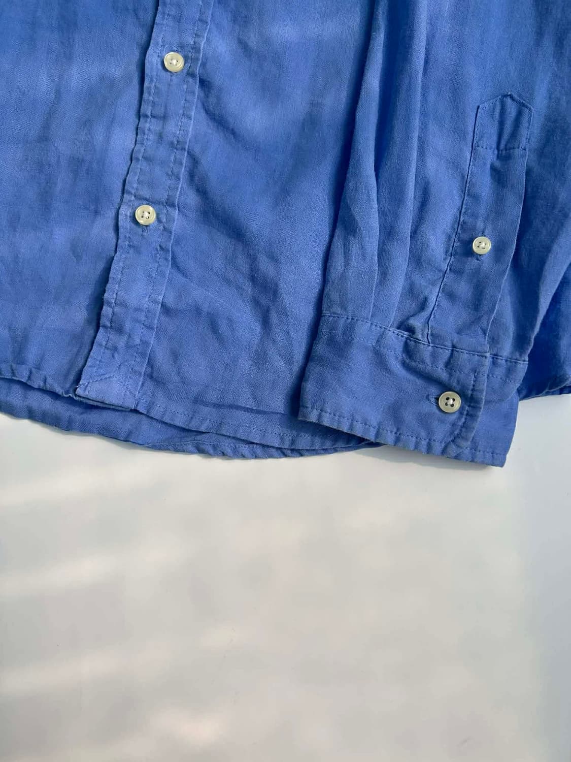 [S] 폴로 랄프로렌 23ss 큐알택 린넨 버튼 셔츠 상품이미지8