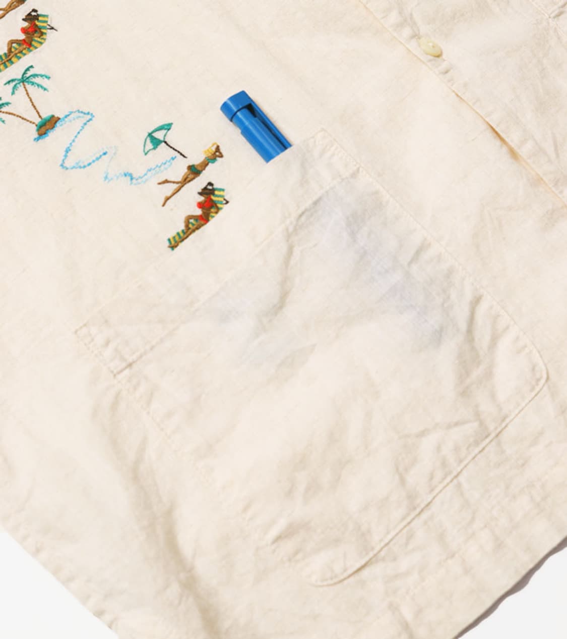 RADIALL - CHAMBRAY CUBA SHIRT 상품이미지8